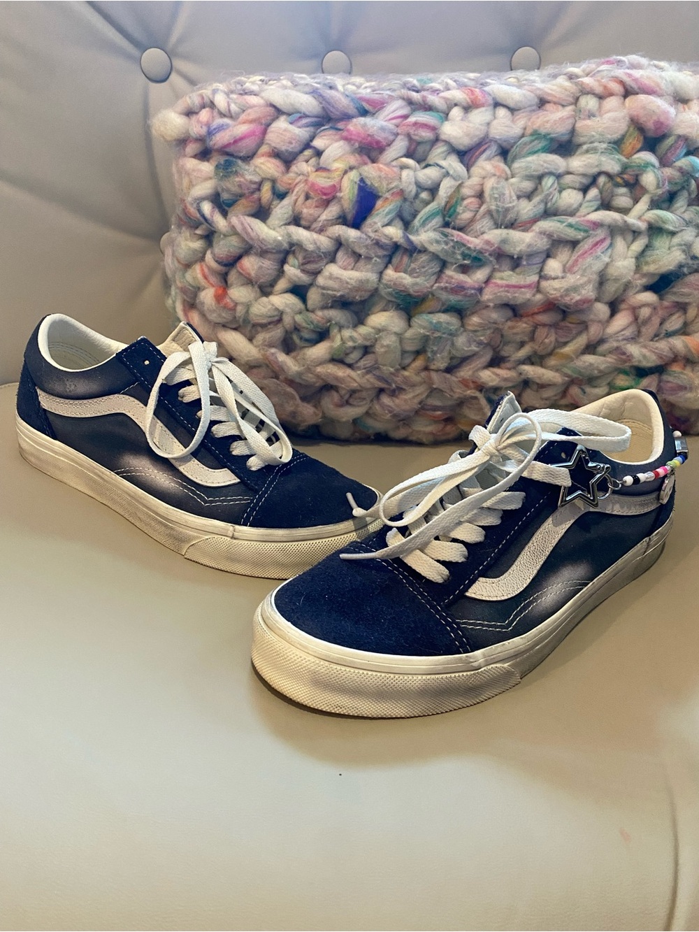 Vans old Skool shoe, Parisian night blue